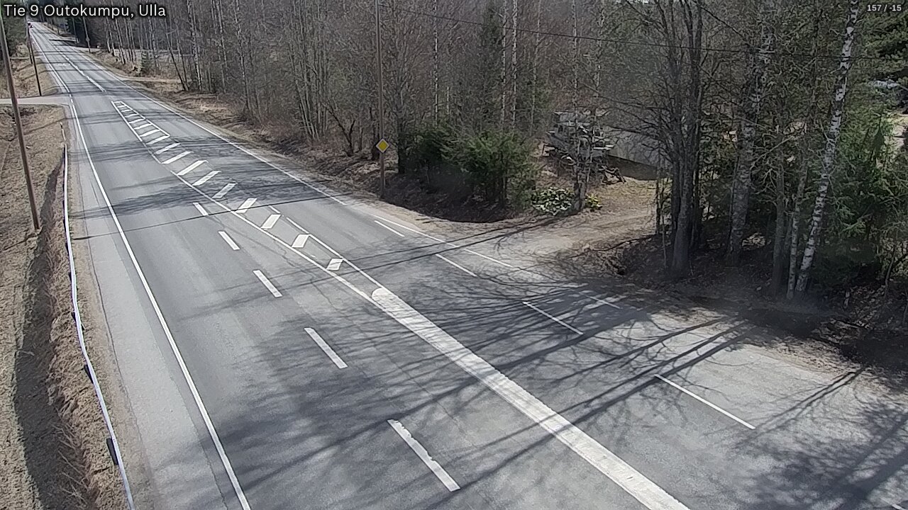Weather Camera Image Väg 9 Outokumpu, Ulla, Outokumpu, Pohjois-Karjala