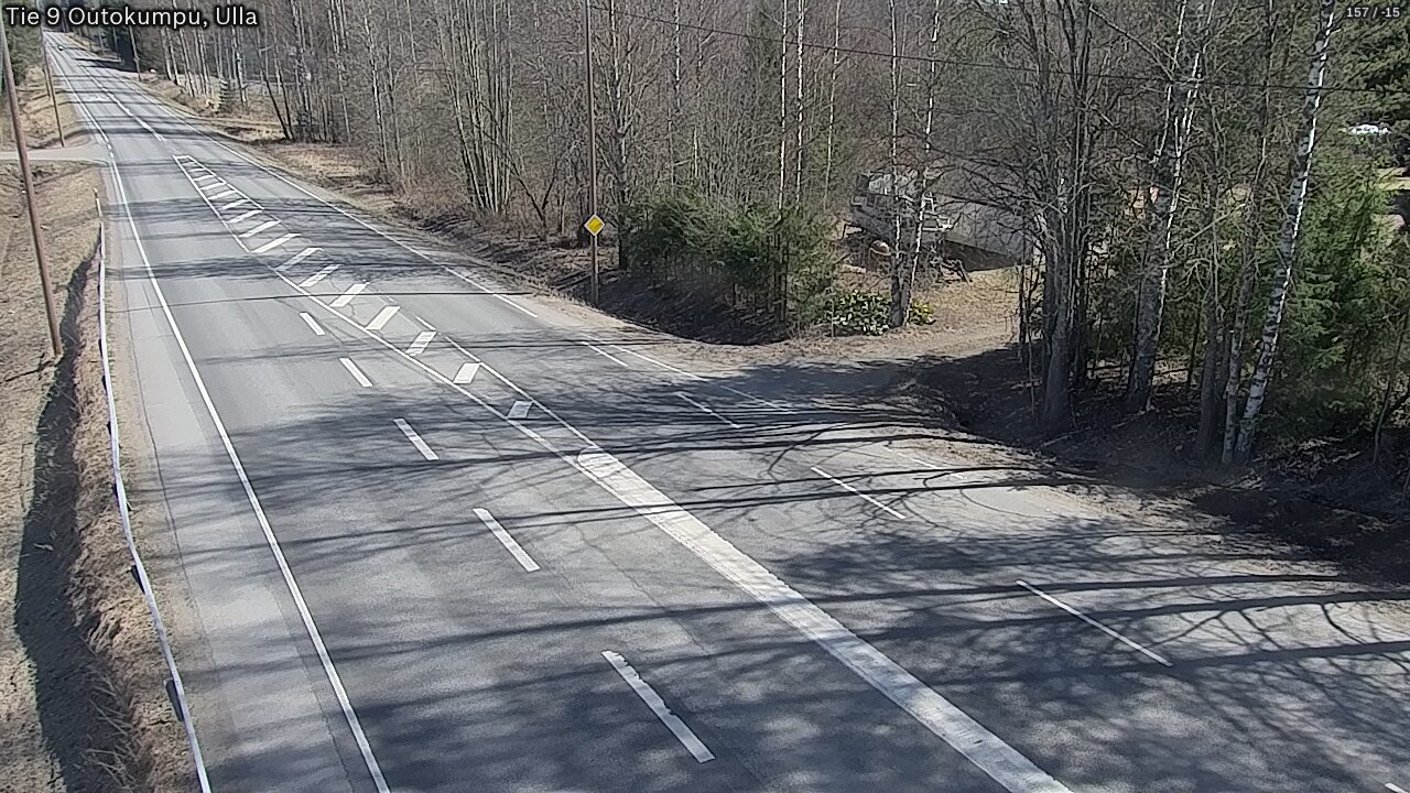 Weather Camera Image Väg 9 Outokumpu, Ulla, Outokumpu, Pohjois-Karjala