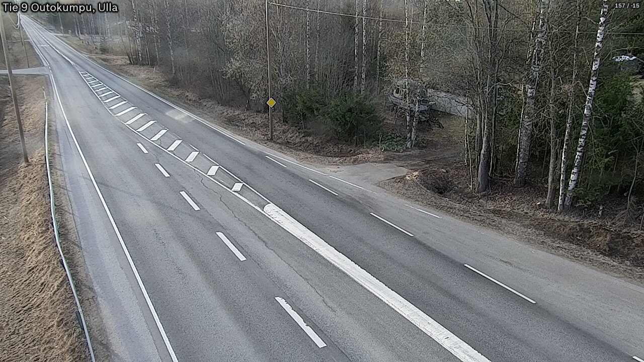 Weather Camera Image Väg 9 Outokumpu, Ulla, Outokumpu, Pohjois-Karjala