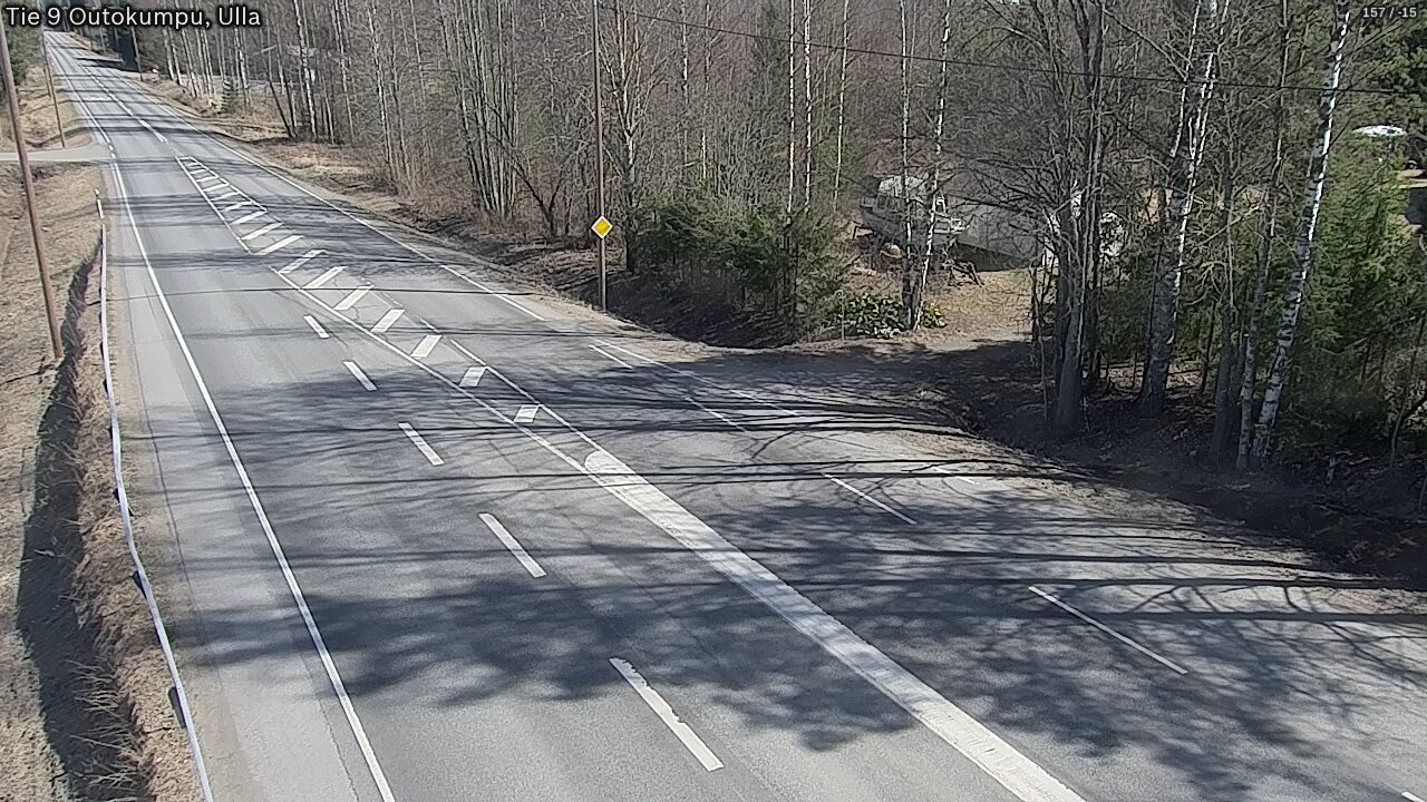 Weather Camera Image Väg 9 Outokumpu, Ulla, Outokumpu, Pohjois-Karjala