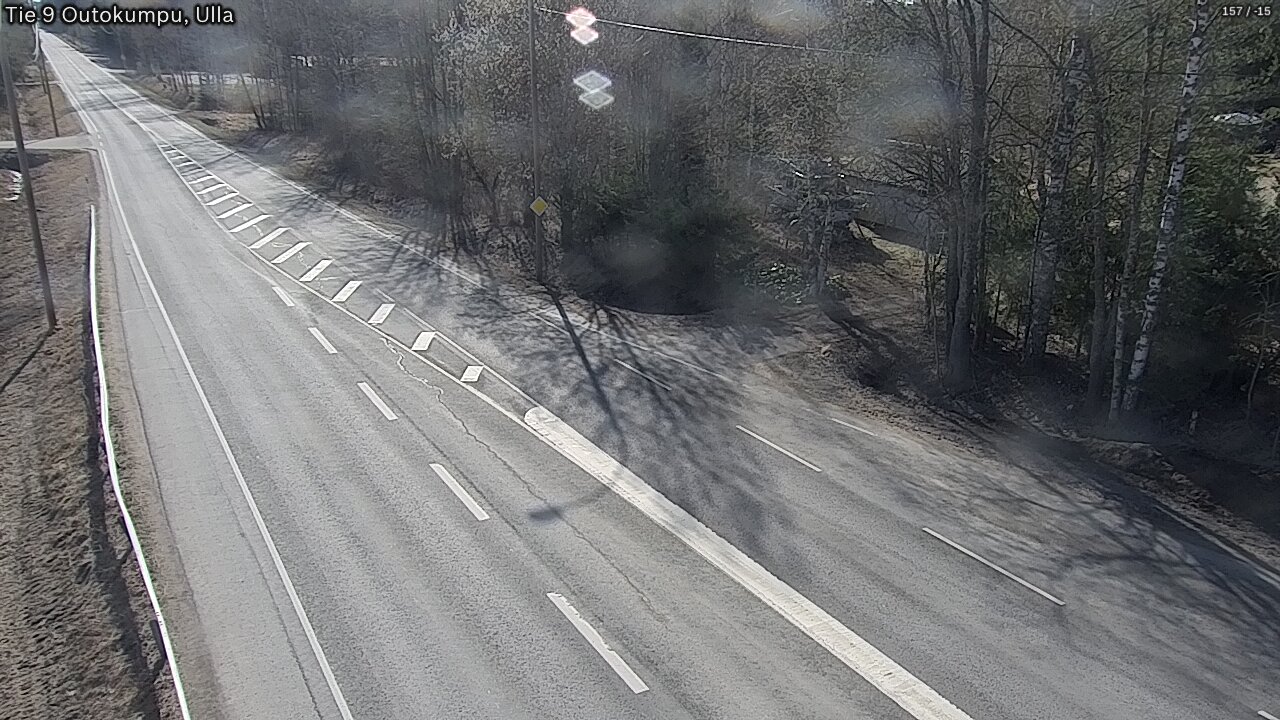 Weather Camera Image Väg 9 Outokumpu, Ulla, Outokumpu, Pohjois-Karjala