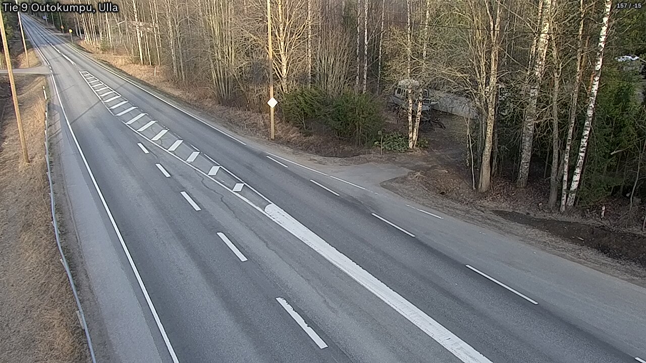Weather Camera Image Väg 9 Outokumpu, Ulla, Outokumpu, Pohjois-Karjala