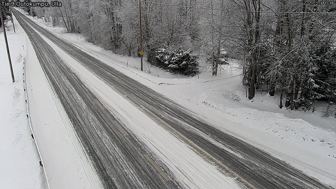 Weather Camera Image Väg 9 Outokumpu, Ulla, Outokumpu, Pohjois-Karjala