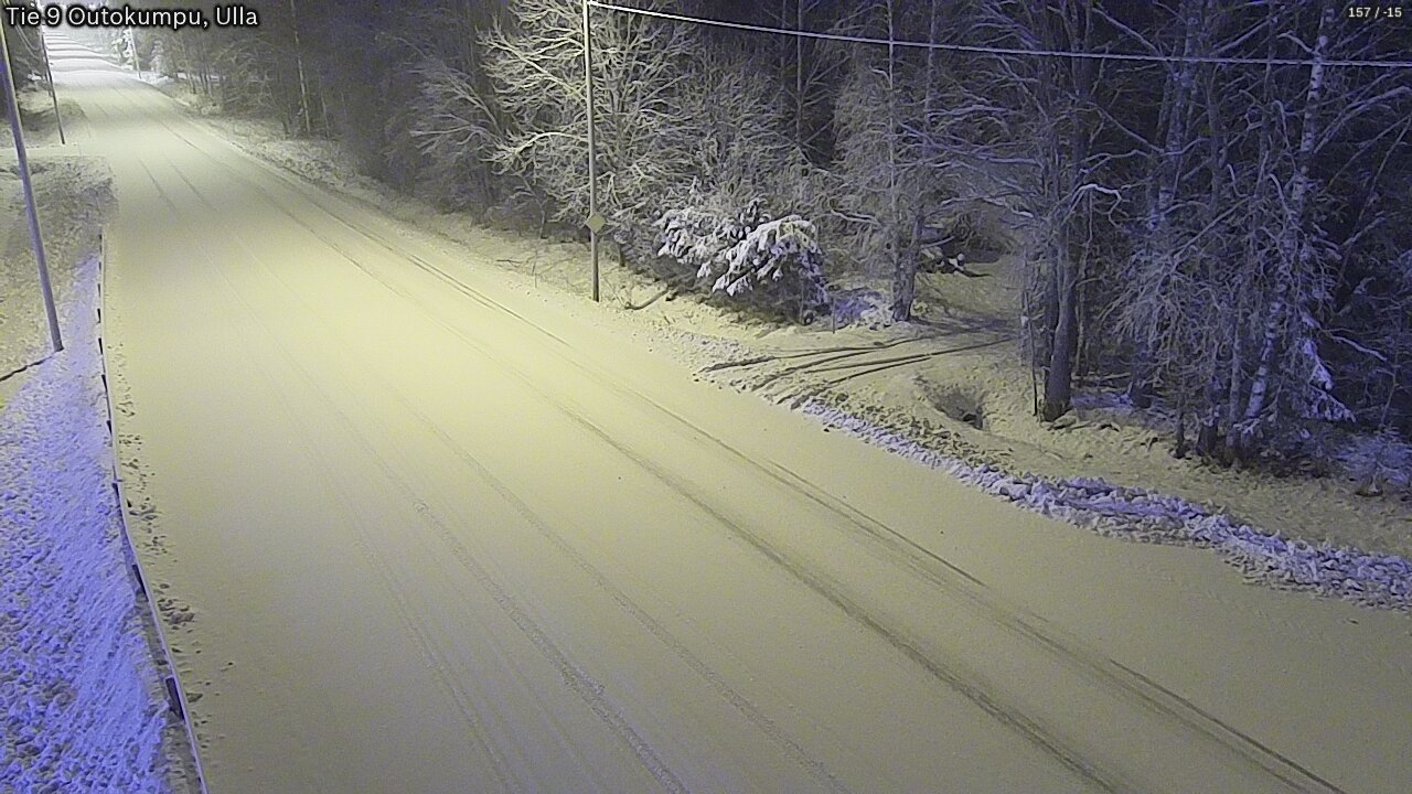 Kelikamerat Kuva Tie 9 Outokumpu, Ulla, Outokumpu, Pohjois-Karjala