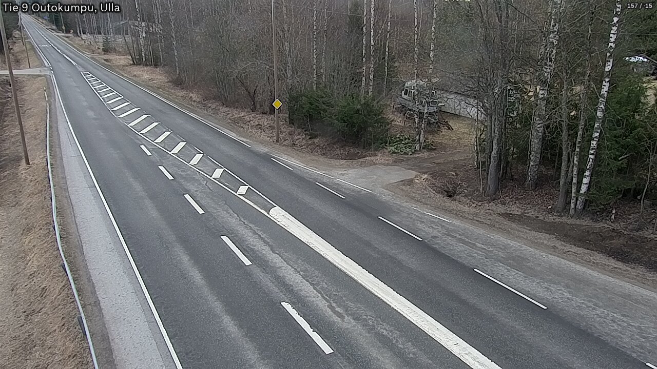 Weather Camera Image Väg 9 Outokumpu, Ulla, Outokumpu, Pohjois-Karjala