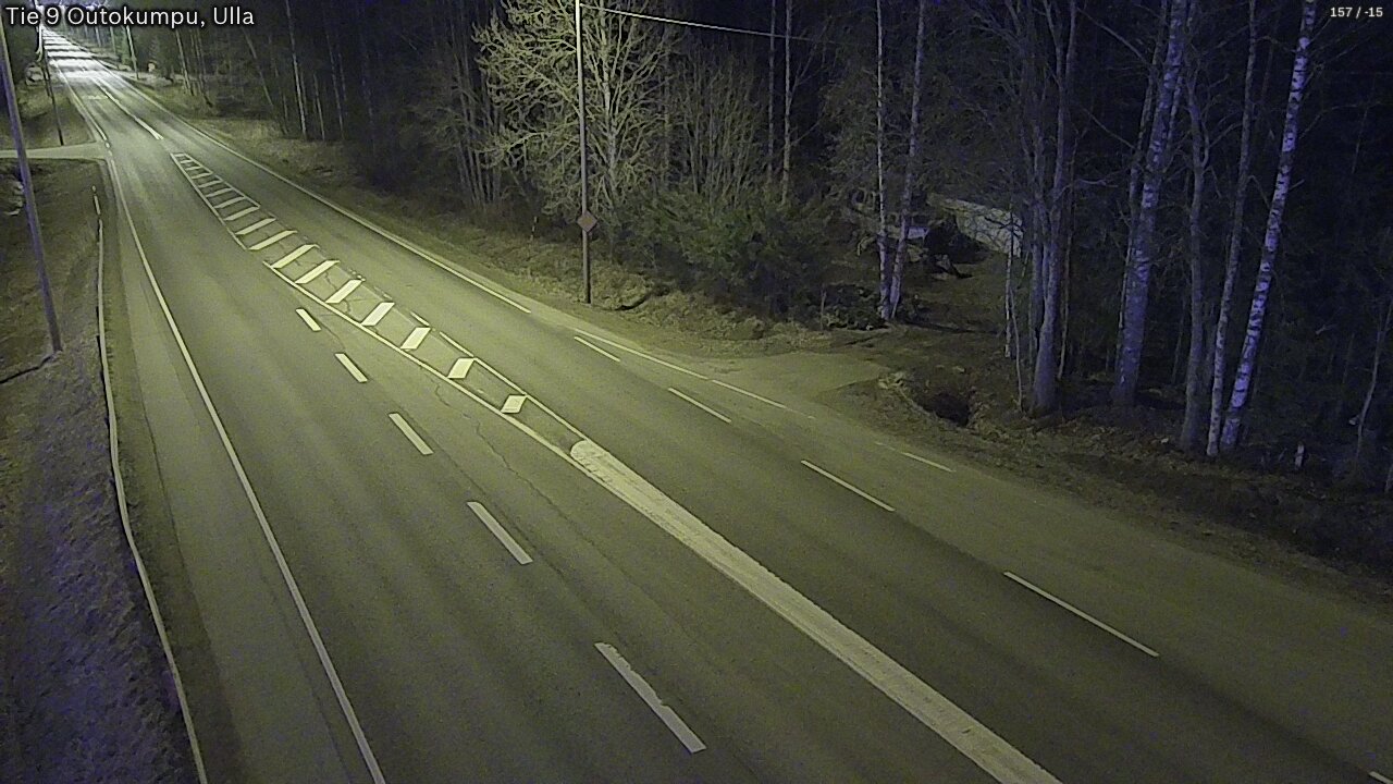 Weather Camera Image Väg 9 Outokumpu, Ulla, Outokumpu, Pohjois-Karjala