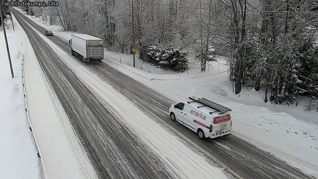 Weather Camera Image Väg 9 Outokumpu, Ulla, Outokumpu, Pohjois-Karjala