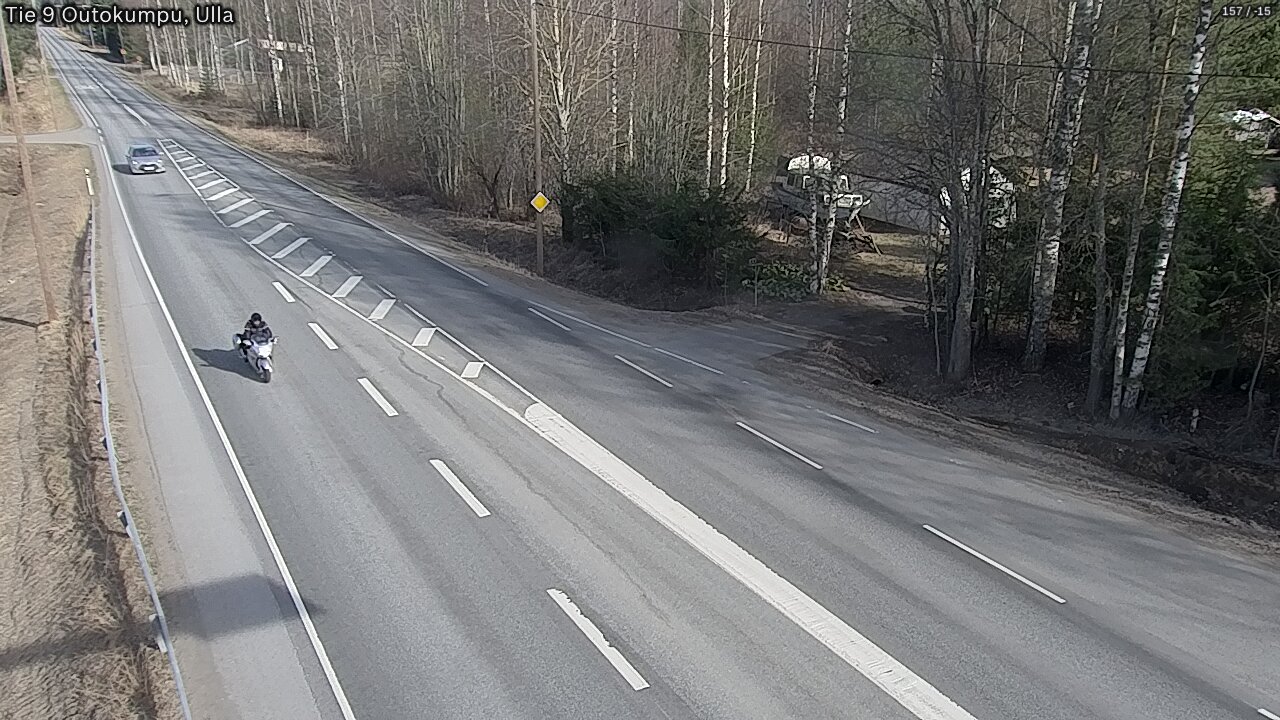 Weather Camera Image Väg 9 Outokumpu, Ulla, Outokumpu, Pohjois-Karjala