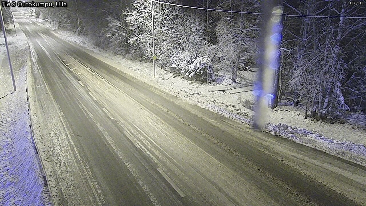 Weather Camera Image Väg 9 Outokumpu, Ulla, Outokumpu, Pohjois-Karjala