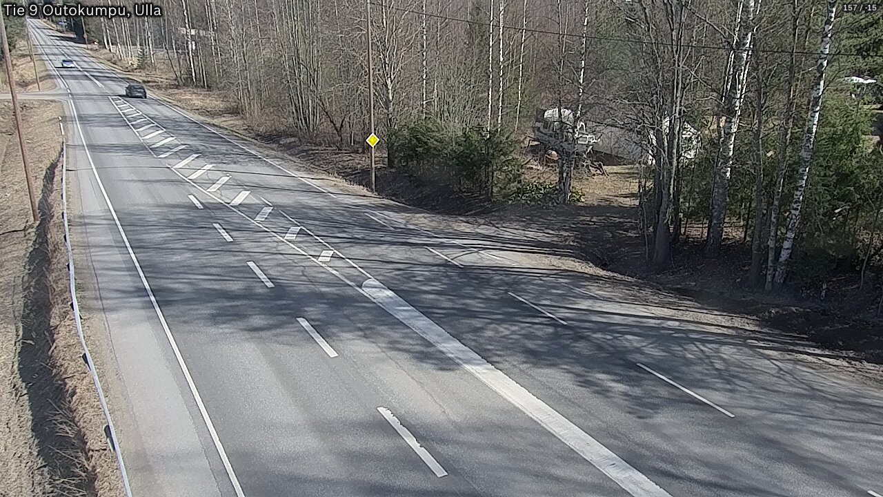 Weather Camera Image Väg 9 Outokumpu, Ulla, Outokumpu, Pohjois-Karjala