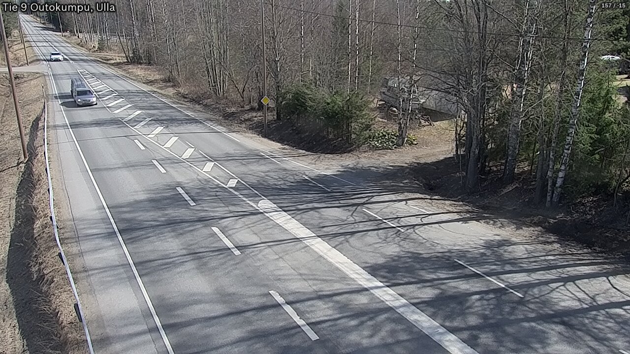 Weather Camera Image Väg 9 Outokumpu, Ulla, Outokumpu, Pohjois-Karjala