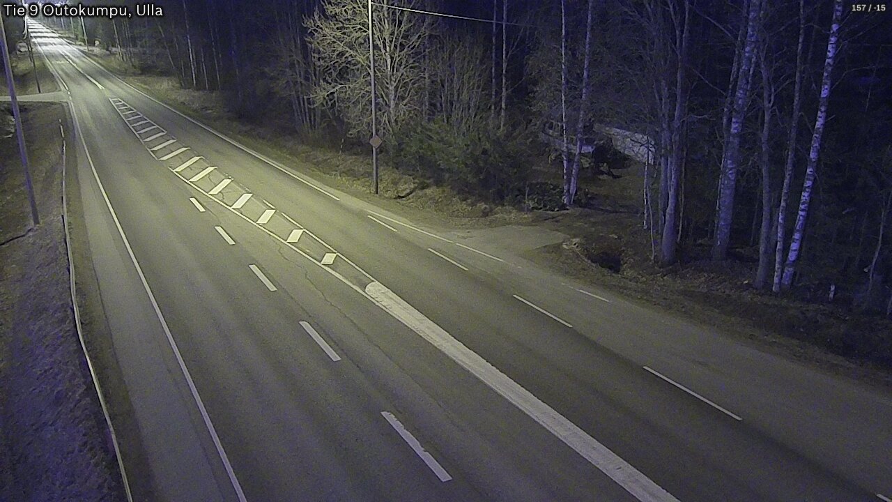 Weather Camera Image Väg 9 Outokumpu, Ulla, Outokumpu, Pohjois-Karjala