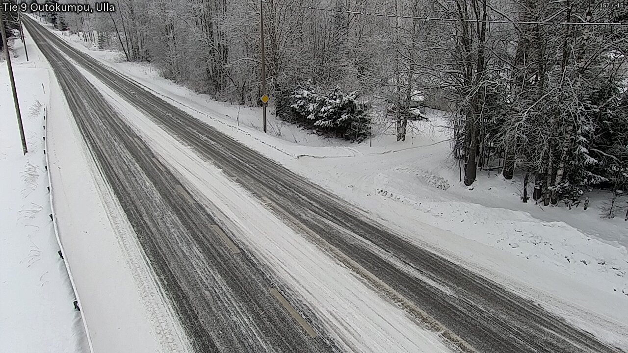 Weather Camera Image Väg 9 Outokumpu, Ulla, Outokumpu, Pohjois-Karjala