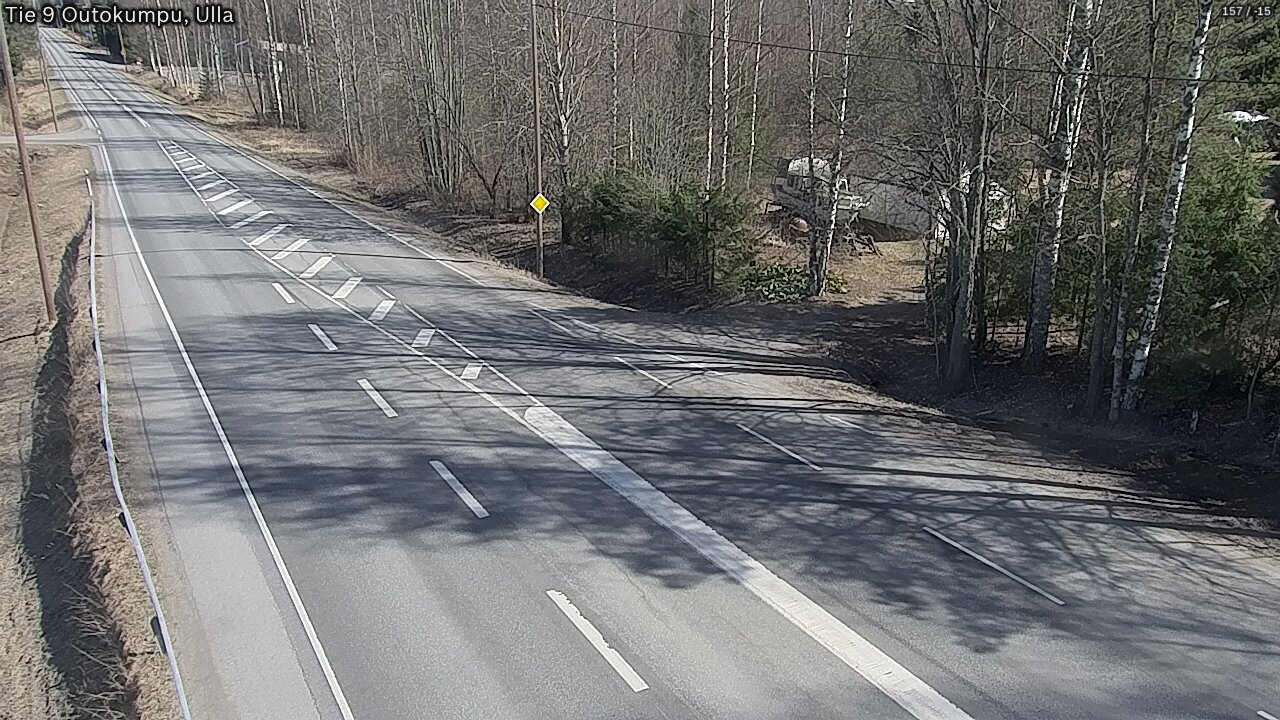 Weather Camera Image Väg 9 Outokumpu, Ulla, Outokumpu, Pohjois-Karjala