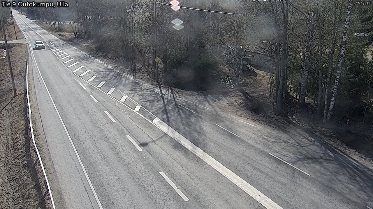 Weather Camera Image Väg 9 Outokumpu, Ulla, Outokumpu, Pohjois-Karjala