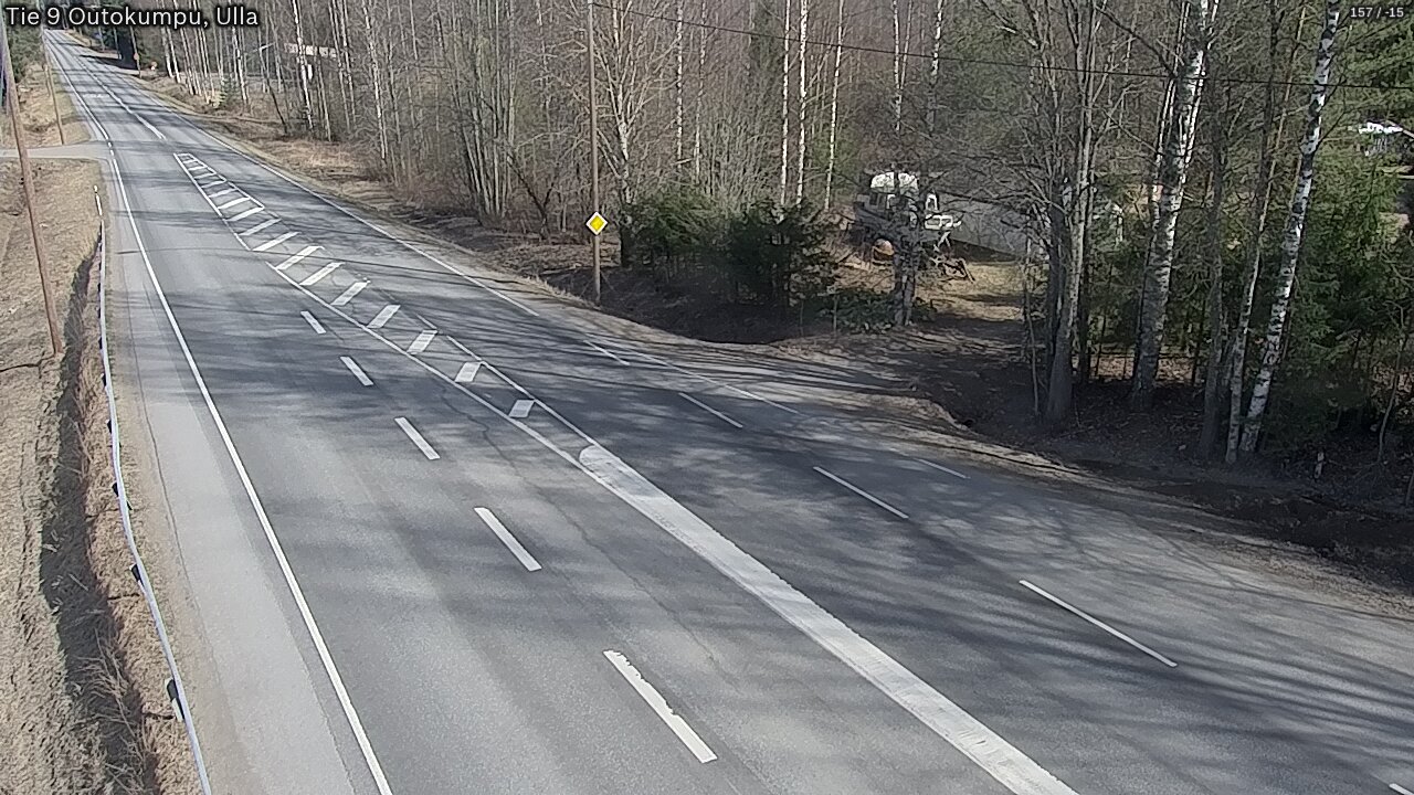Weather Camera Image Väg 9 Outokumpu, Ulla, Outokumpu, Pohjois-Karjala