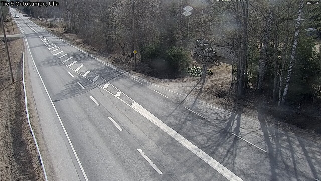 Weather Camera Image Väg 9 Outokumpu, Ulla, Outokumpu, Pohjois-Karjala
