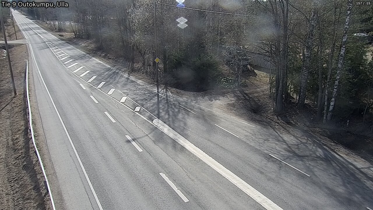Weather Camera Image Väg 9 Outokumpu, Ulla, Outokumpu, Pohjois-Karjala