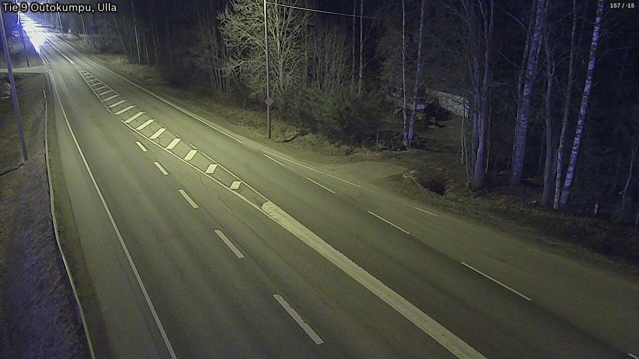 Weather Camera Image Väg 9 Outokumpu, Ulla, Outokumpu, Pohjois-Karjala