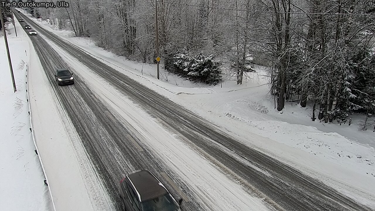 Weather Camera Image Väg 9 Outokumpu, Ulla, Outokumpu, Pohjois-Karjala