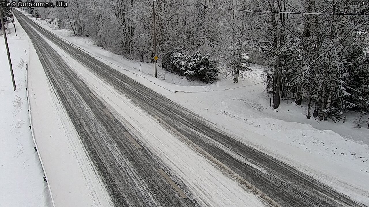 Weather Camera Image Väg 9 Outokumpu, Ulla, Outokumpu, Pohjois-Karjala