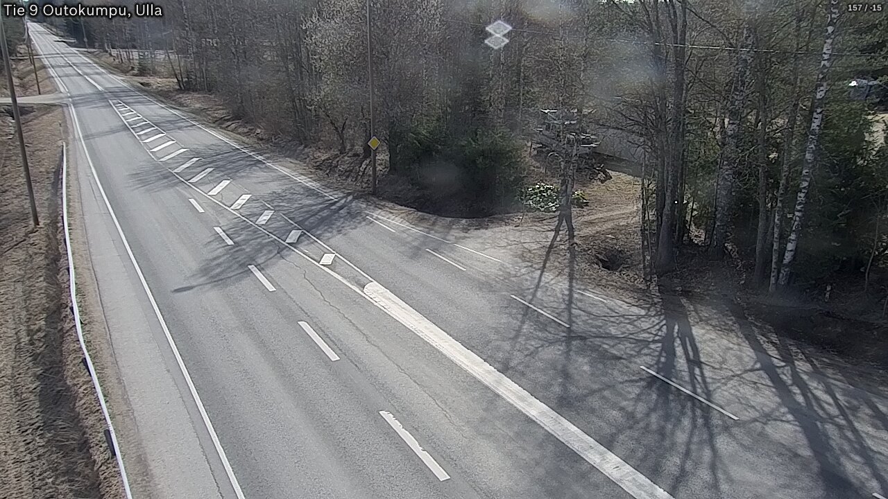 Weather Camera Image Väg 9 Outokumpu, Ulla, Outokumpu, Pohjois-Karjala