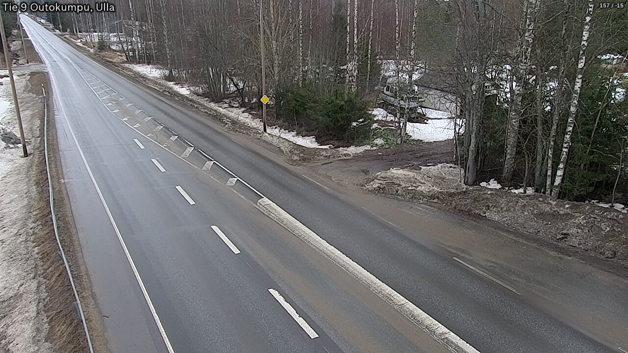 Weather Camera Image Väg 9 Outokumpu, Ulla, Outokumpu, Pohjois-Karjala
