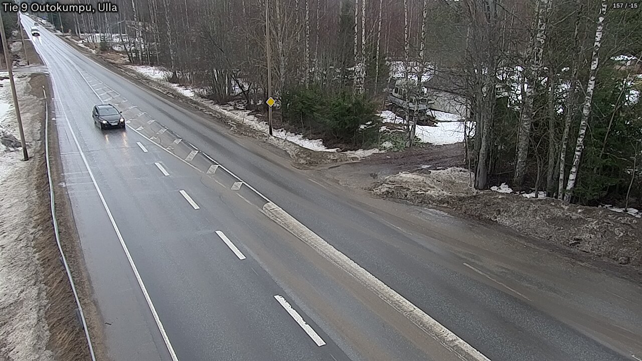 Weather Camera Image Väg 9 Outokumpu, Ulla, Outokumpu, Pohjois-Karjala