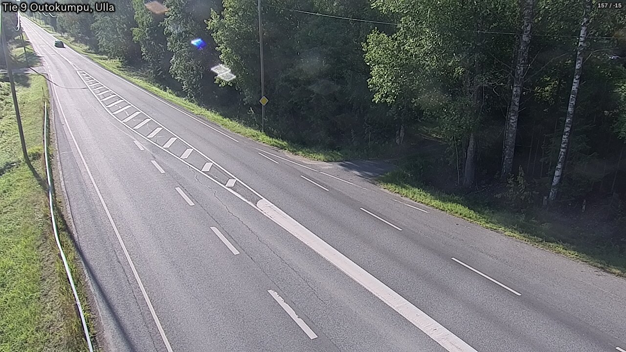 Weather Camera Image Road 9 Outokumpu, Ulla, Outokumpu, Pohjois-Karjala