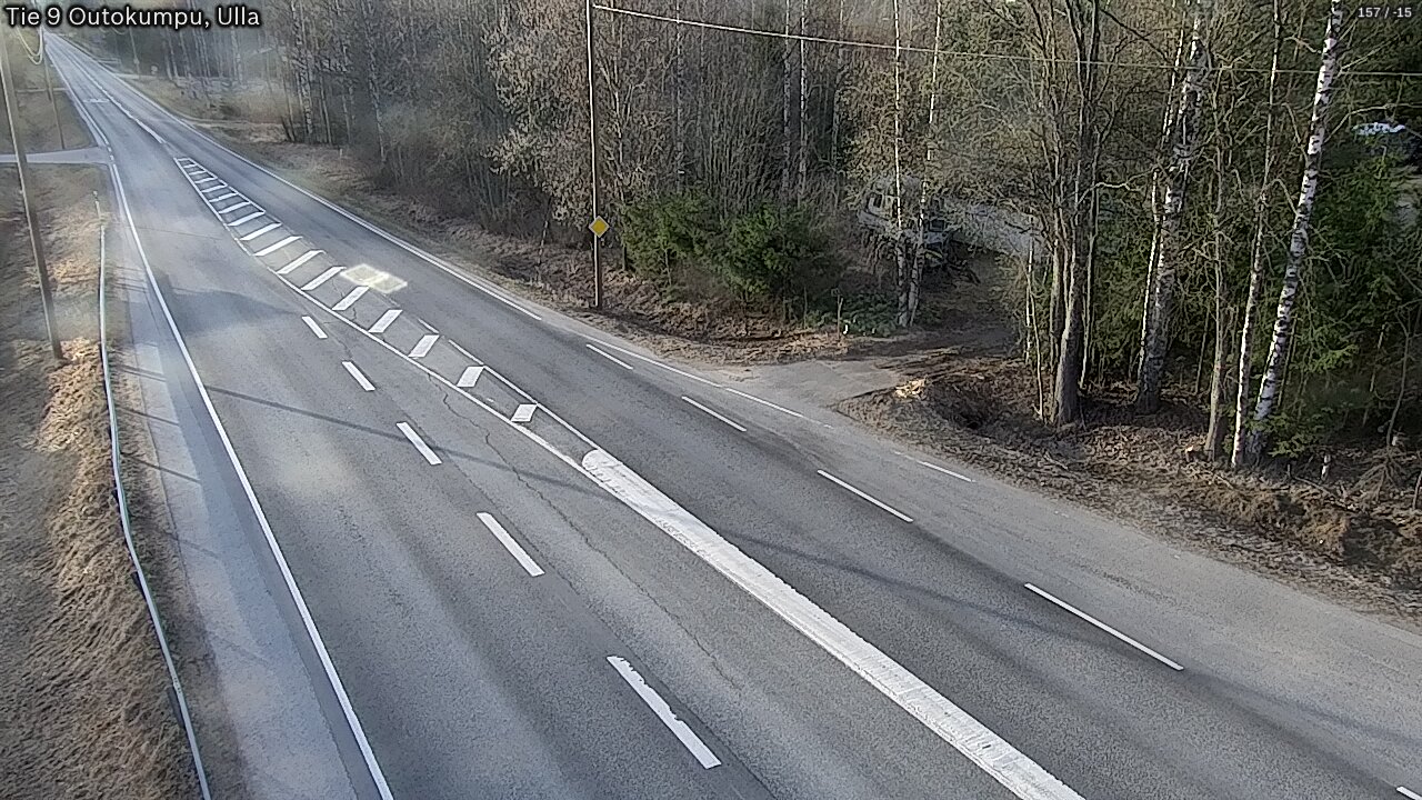Weather Camera Image Väg 9 Outokumpu, Ulla, Outokumpu, Pohjois-Karjala