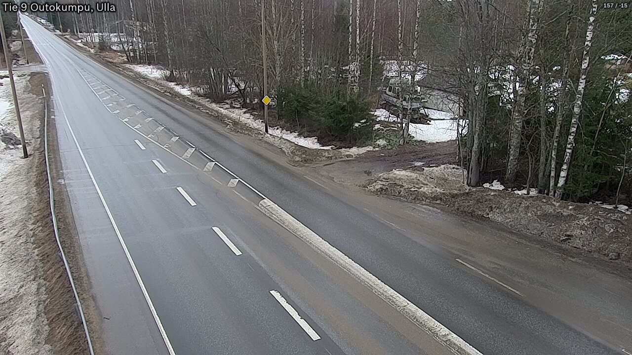 Weather Camera Image Väg 9 Outokumpu, Ulla, Outokumpu, Pohjois-Karjala