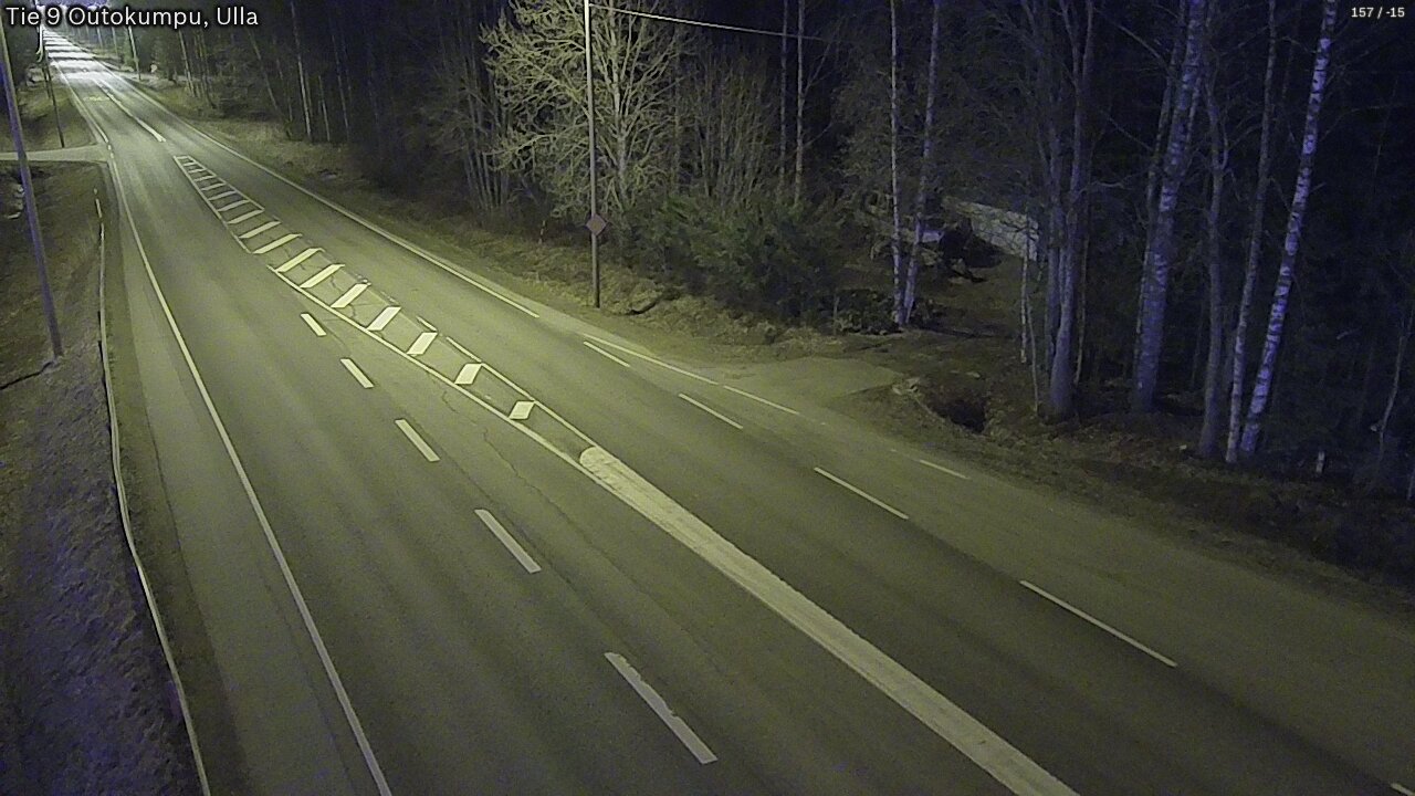 Weather Camera Image Väg 9 Outokumpu, Ulla, Outokumpu, Pohjois-Karjala
