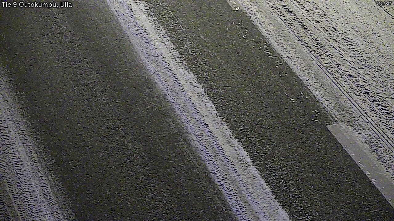 Weather Camera Image Väg 9 Outokumpu, Ulla, Outokumpu, Pohjois-Karjala