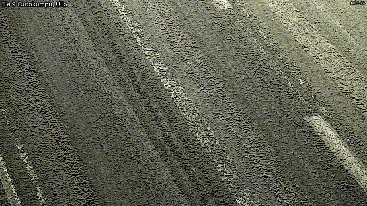 Weather Camera Image Väg 9 Outokumpu, Ulla, Outokumpu, Pohjois-Karjala