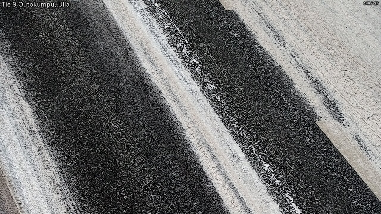 Weather Camera Image Väg 9 Outokumpu, Ulla, Outokumpu, Pohjois-Karjala