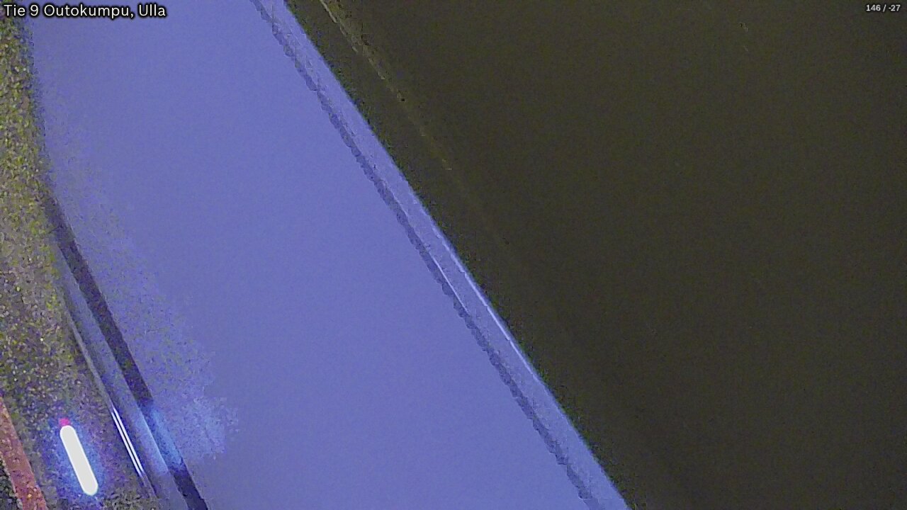 Weather Camera Image Väg 9 Outokumpu, Ulla, Outokumpu, Pohjois-Karjala