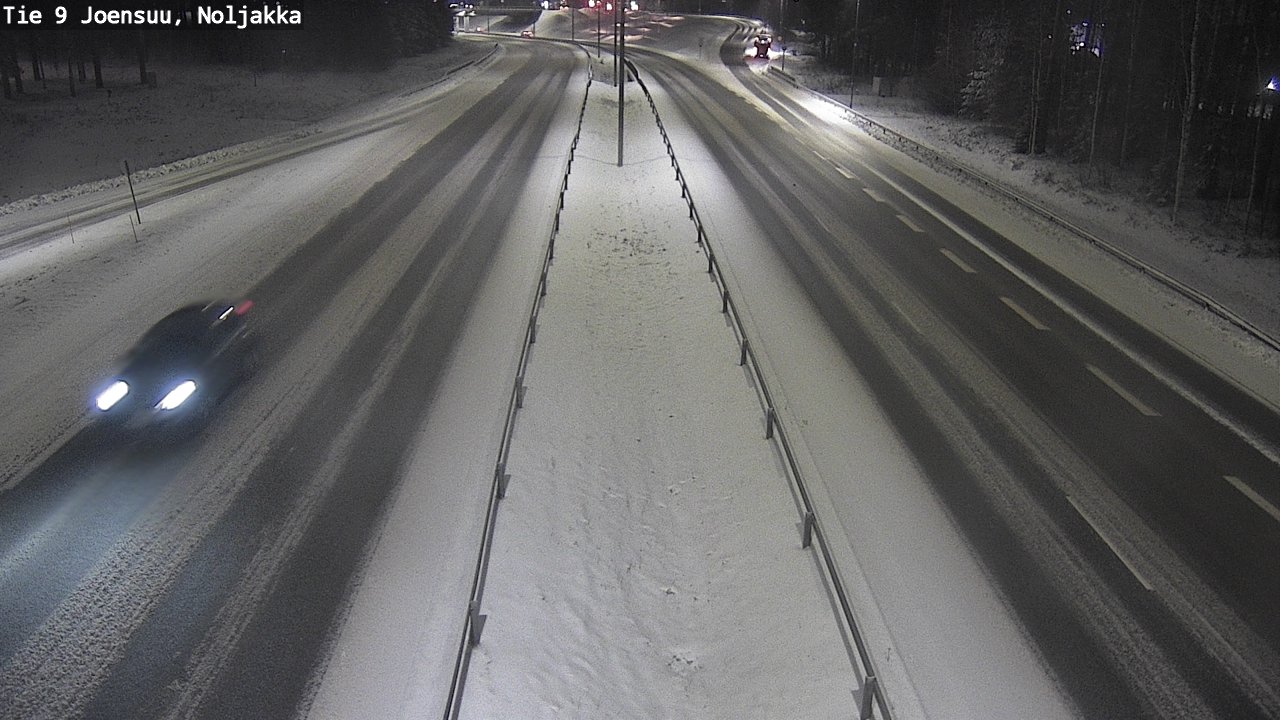 Weather Camera Image Road 9 Joensuu, Noljakka, Joensuu, Pohjois-Karjala