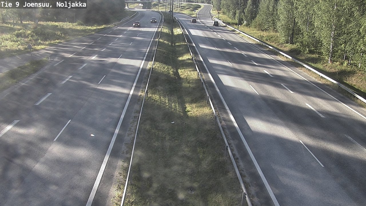 Weather Camera Image Road 9 Joensuu, Noljakka, Joensuu, Pohjois-Karjala