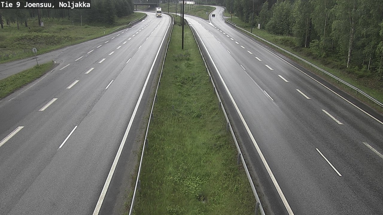 Kelikamerat Kuva Tie 9 Joensuu, Noljakka, Joensuu, Pohjois-Karjala