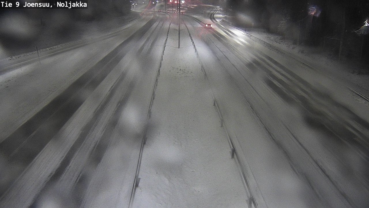 Weather Camera Image Road 9 Joensuu, Noljakka, Joensuu, Pohjois-Karjala
