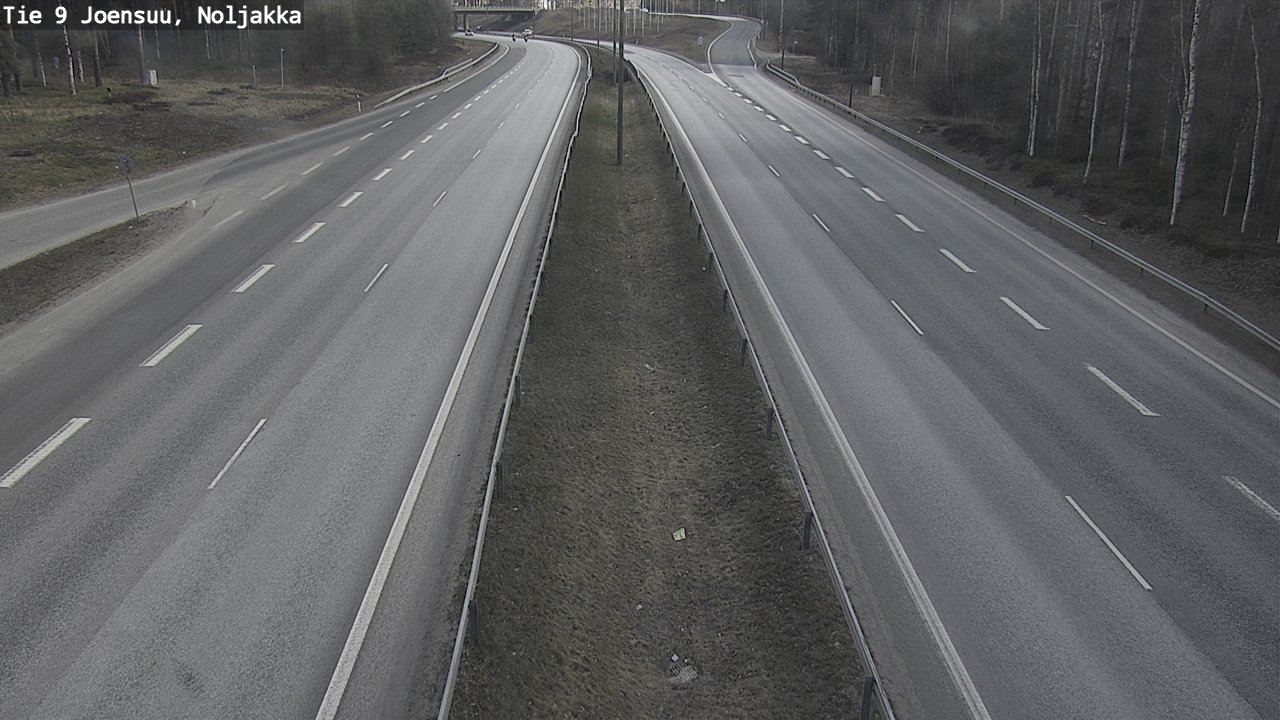 Kelikamerat Kuva Tie 9 Joensuu, Noljakka, Joensuu, Pohjois-Karjala