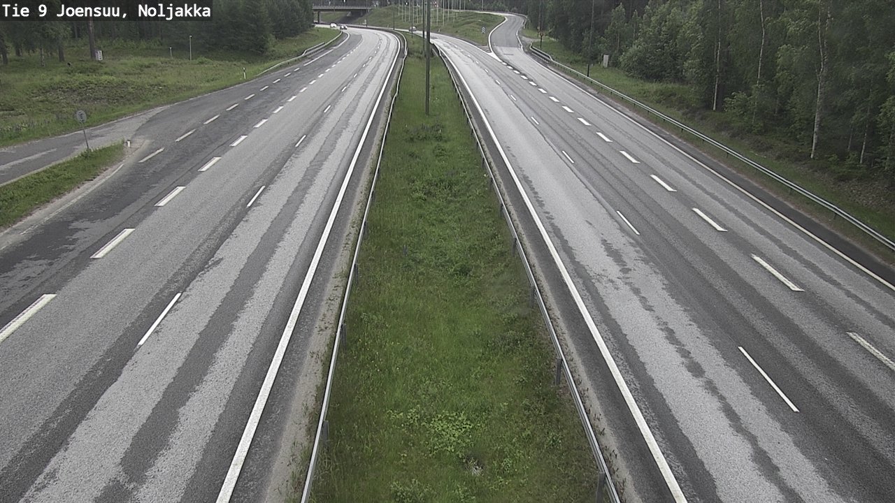 Kelikamerat Kuva Tie 9 Joensuu, Noljakka, Joensuu, Pohjois-Karjala