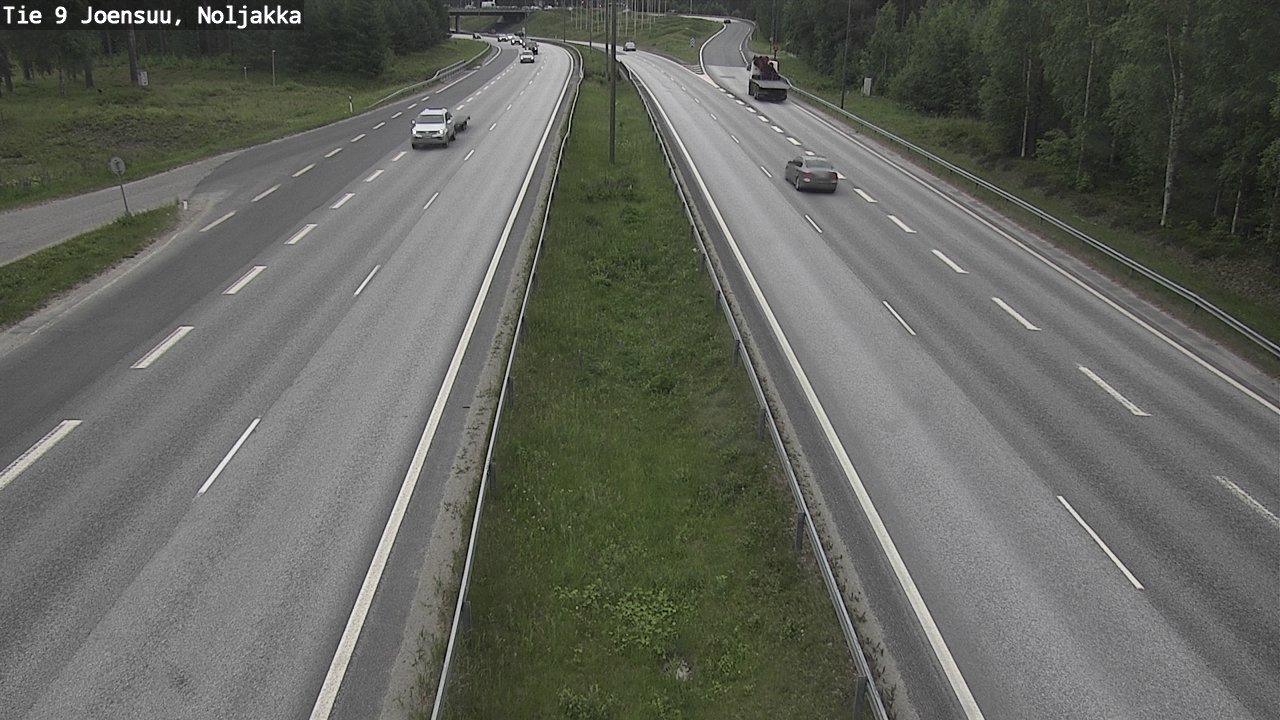 Kelikamerat Kuva Tie 9 Joensuu, Noljakka, Joensuu, Pohjois-Karjala