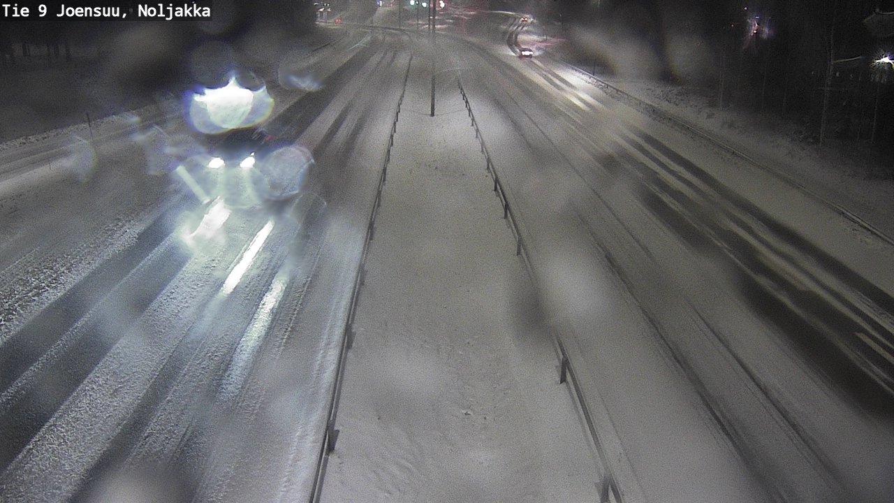 Weather Camera Image Road 9 Joensuu, Noljakka, Joensuu, Pohjois-Karjala