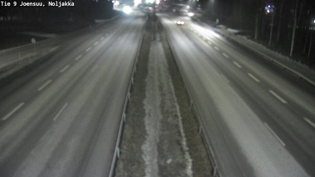 Weather Camera Image Väg 9 Joensuu, Noljakka, Joensuu, Pohjois-Karjala