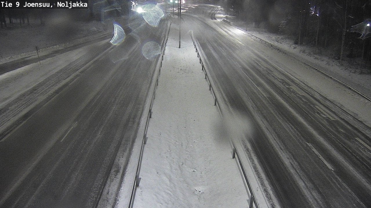 Weather Camera Image Road 9 Joensuu, Noljakka, Joensuu, Pohjois-Karjala