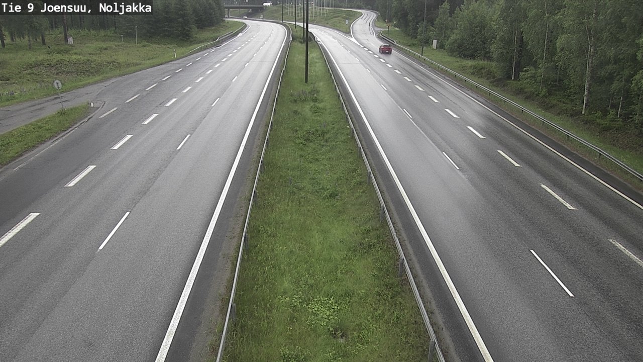 Kelikamerat Kuva Tie 9 Joensuu, Noljakka, Joensuu, Pohjois-Karjala