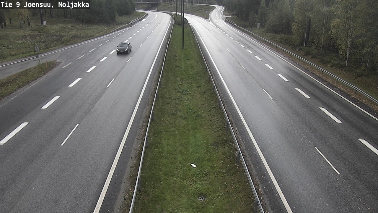 Weather Camera Image Road 9 Joensuu, Noljakka, Joensuu, Pohjois-Karjala