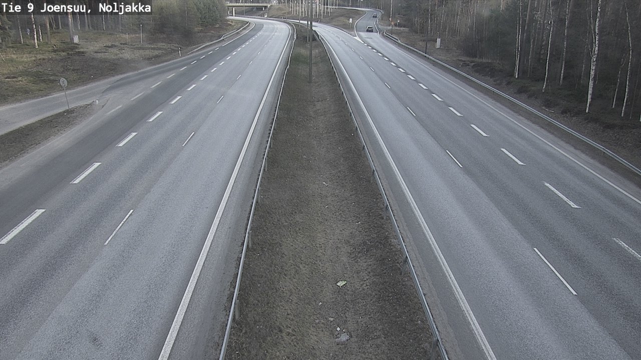 Kelikamerat Kuva Tie 9 Joensuu, Noljakka, Joensuu, Pohjois-Karjala
