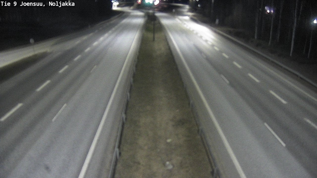 Weather Camera Image Road 9 Joensuu, Noljakka, Joensuu, Pohjois-Karjala